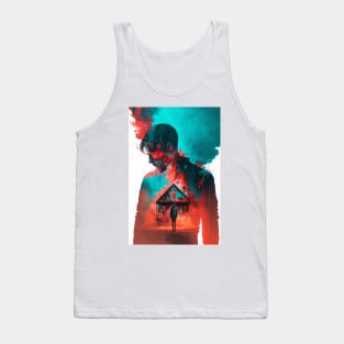 House Burning Down Tank Top